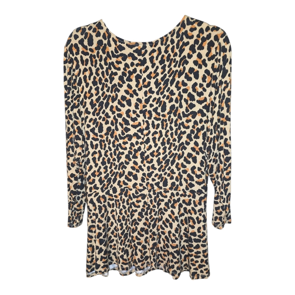 Lane Bryant Leopard Print Blouse - Picture 5 of 6